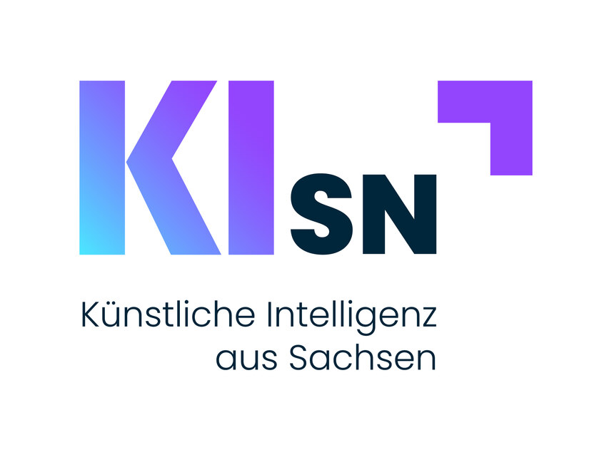 Ein Bildlogo mit der Aufschrift KI SN